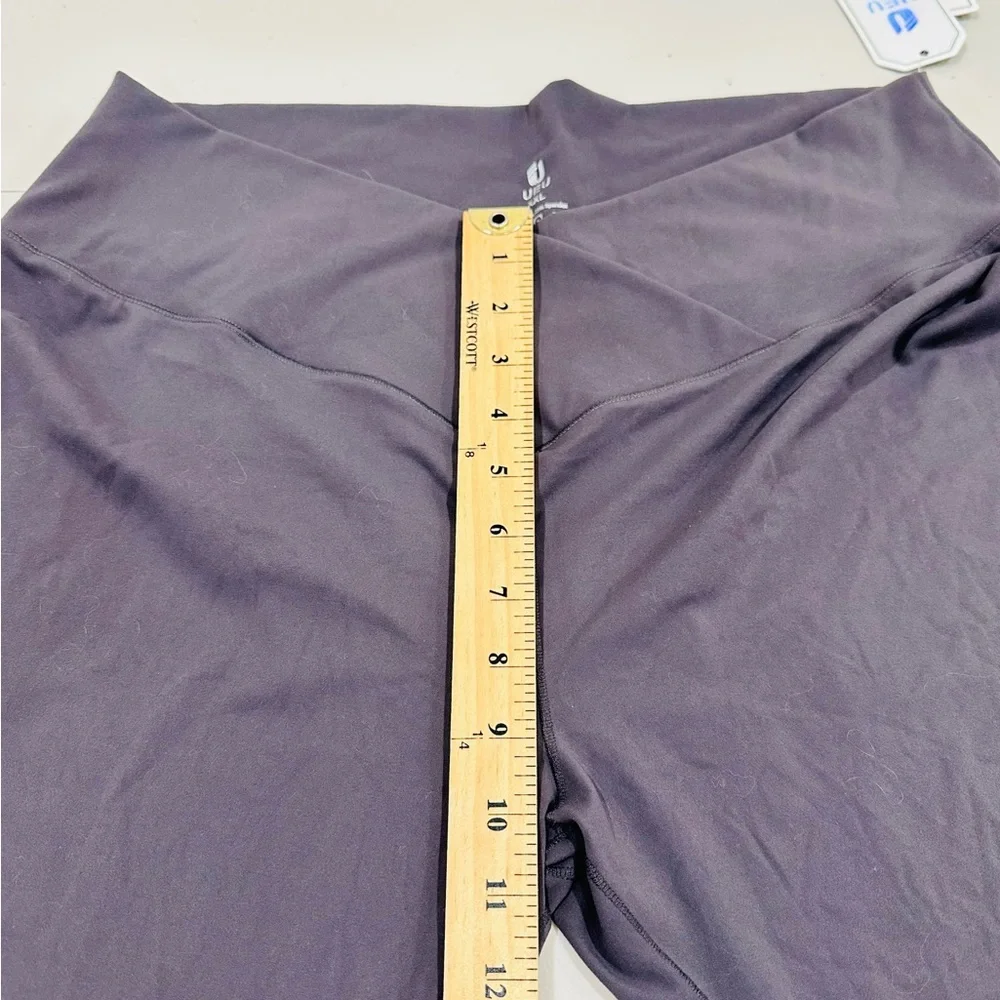 NWT. UEU‎ Elastic High Waist Leggings Flare  Fitness Pants For Women Size XXL